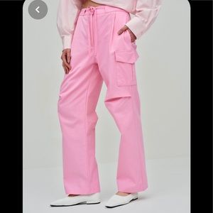 source unknown drawstring cargo pants size s/m